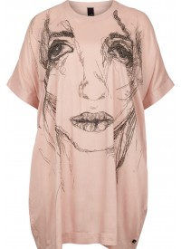 Adia Oversize Kjole Med Print Adia Oversize Kjole Med Print
