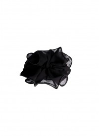 Black Colour LILAH blomster hårklemme sort