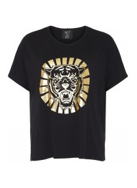 No 1 By Ox T-shirt tiger gold print No 1 By Ox T-shirt tiger gold print