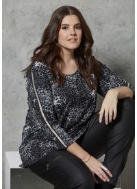 Zhenzi Dyreprint bluse Zhenzi Dyreprint bluse