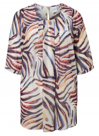 Junarose JRZANA ROY 3/4 SLEEVE TUNIC- K Junarose JRZANA ROY 3/4 SLEEVE TUNIC- K