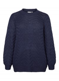 Junarose JROLIVIA LS KNIT PULLOVER Junarose JROLIVIA LS KNIT PULLOVER