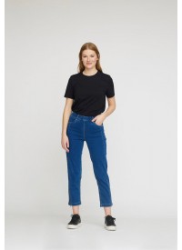 LauRie Piper Regular cropped jeans - medium blue