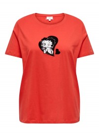 Only Carmakoma T-shirt Betty Boop